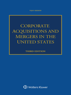 cover image of Corporate Acquisitions and Mergers in the United States